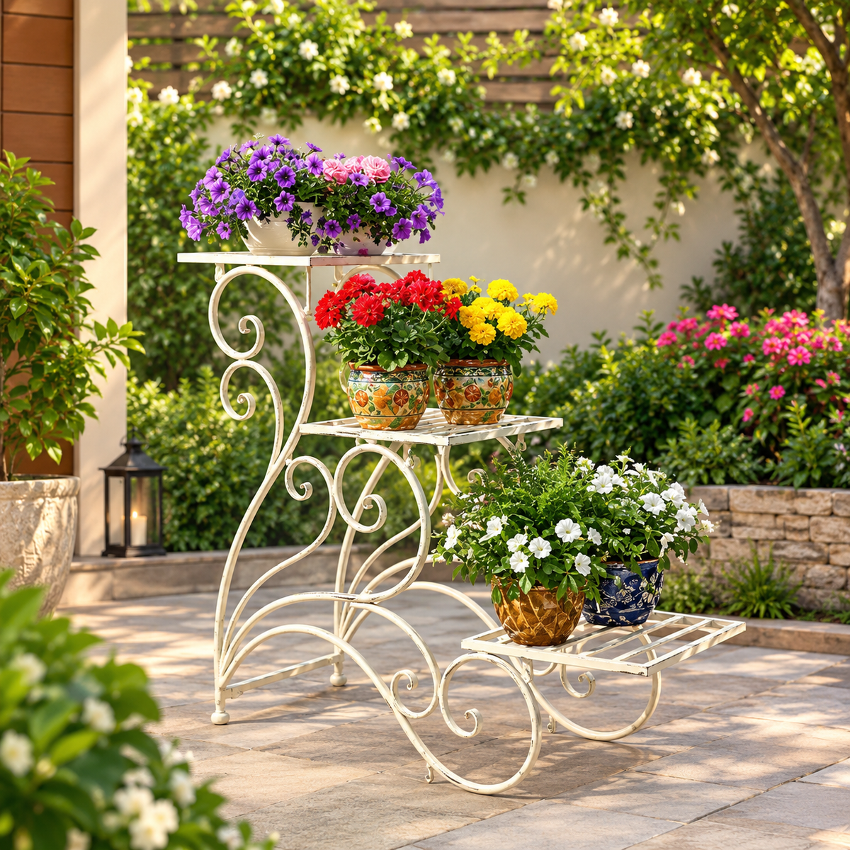 Barker's Heavy planter stand