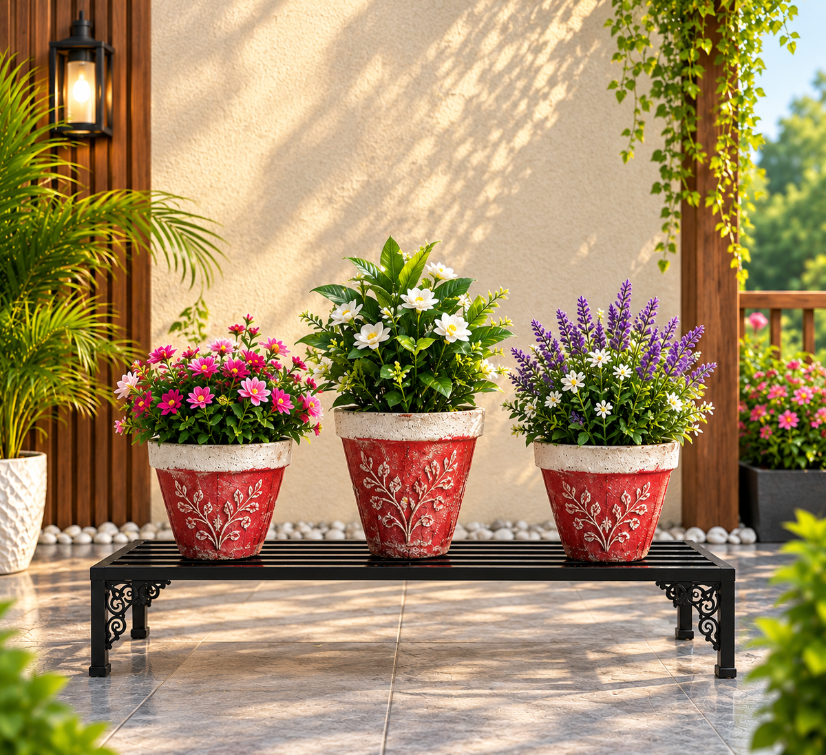 3 ft Heavy Duty Single Tier Metal Stand