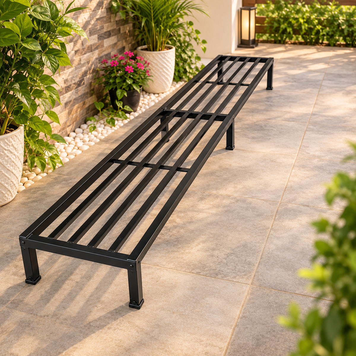 5 ft Heavy Duty Single Tier Metal Stand