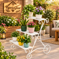 3-Tier Trolley type planter stand