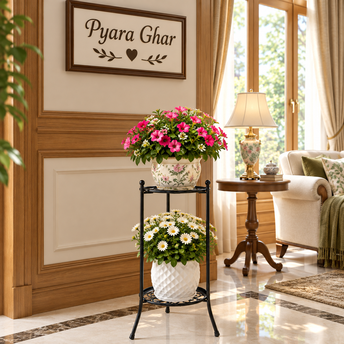 2 Layer Pot stand