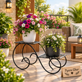 2 Layer Plant Pot Flowers Stand